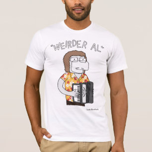 Camiseta "Al mais estranho" no ouro