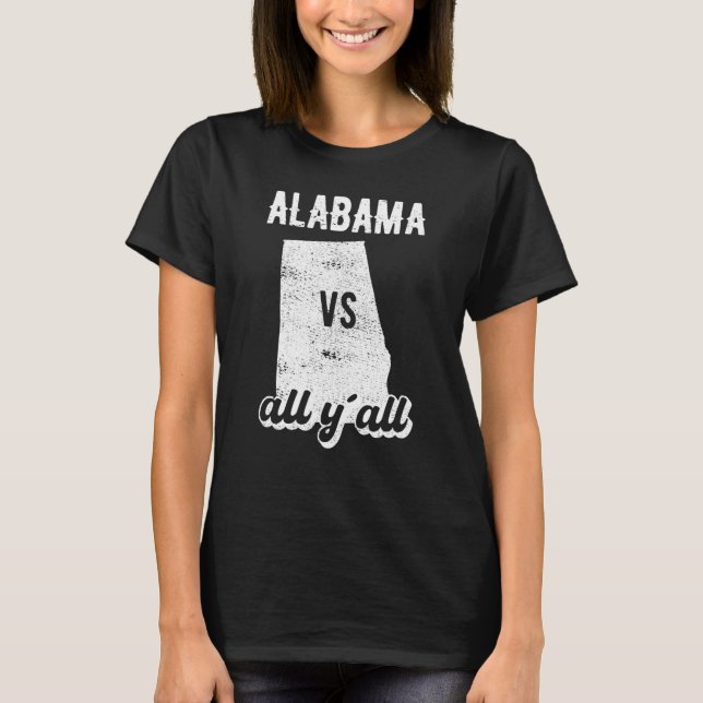 Camiseta Alabama all y'all (Frente)