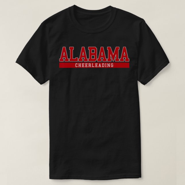 Camiseta Alabama Cheerhead (Frente do Design)