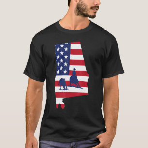 Camiseta Alabama Cortando Cavalo Usa