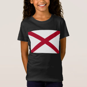 Camiseta Alabama: Cruz Vermelha de São André Bandeira
