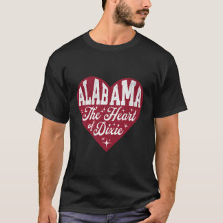 Camiseta Alabama Ele De Dixie Alabama Por