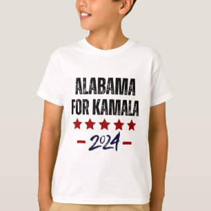 Camiseta Alabama For Kamala 2024 Dnc Kamala Harris Apoiado