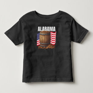 Camiseta Alabama Jersey Fino Escuro