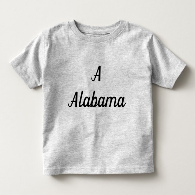 Camiseta Alabama Monograma (Frente)