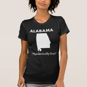 Camiseta Alabama - Primeiro em Ordem Alfabética!