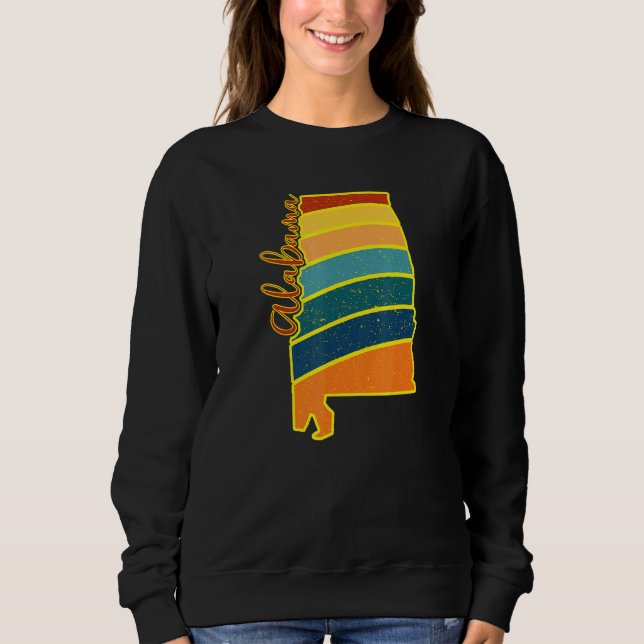 Camiseta Alabama State Pride Sunset I Love Alabama (Frente)