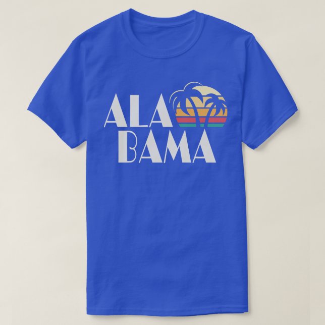 Camiseta Alabama Sunset (Frente do Design)