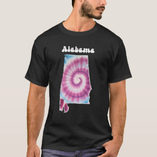 Camiseta Alabama Tie Dye