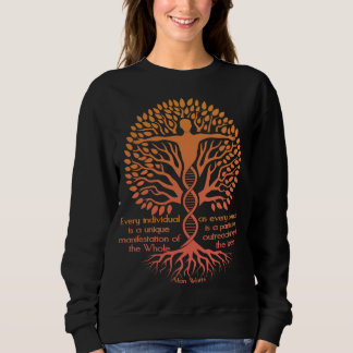 Camiseta Alan Watts - A árvore da vida e da unidade