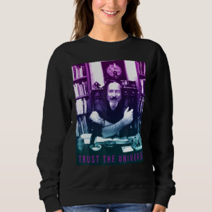 Camiseta Alan Watts Gradient Photo Trust, O Universo