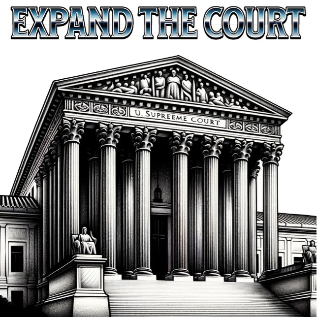 Camiseta Alargar o Tribunal (Criador carregado)