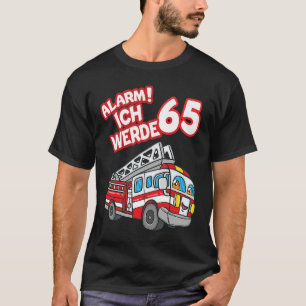 Camiseta Alarm Ich era bombeiro 65