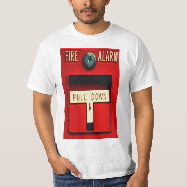 Camiseta Alarme de incêndio (Frente)