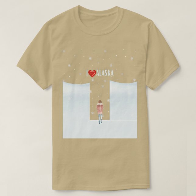 Camiseta Alasca (Frente do Design)