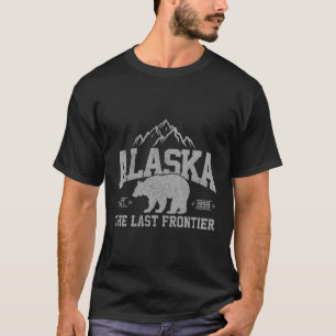 Camiseta Alasca, a última fronteira do leste de 1959, urso 