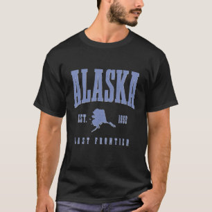 Camiseta Alasca A Última Fronteira Orgulho Vintage Lembranç