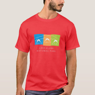 Camiseta Alasca acampando pescando USA Nature Lover Sou