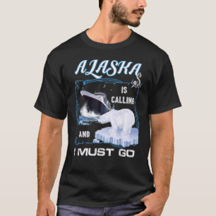 Camiseta Alasca está Chamando e Eu Devo Ir Cruzeiro