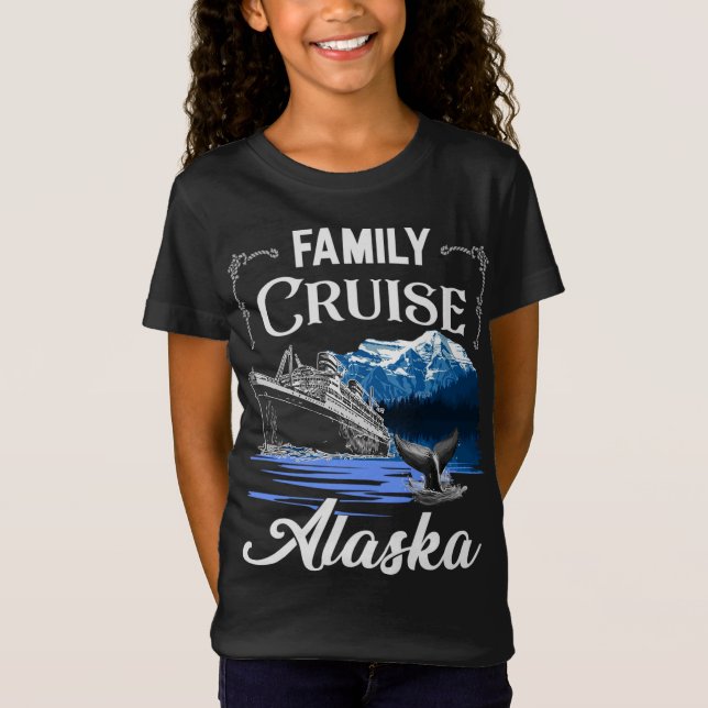 Camiseta Alasca Family Cruzes Homens Mulheres e Crianças (Frente)