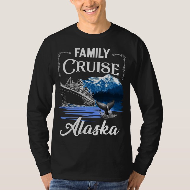 Camiseta Alasca Family Cruzes Homens Mulheres e Crianças (Frente)