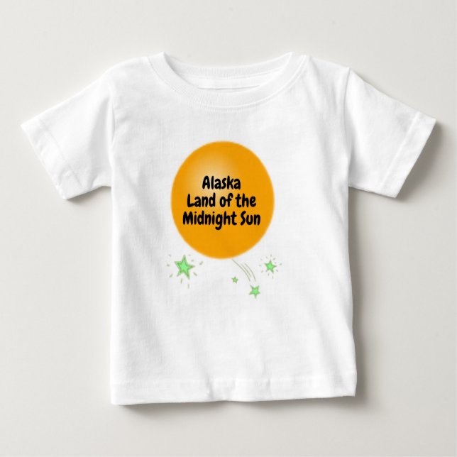 Camiseta Alasca Land of Midnight Sun (Frente)
