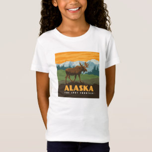 Camiseta Alasca   Moose Fronteira