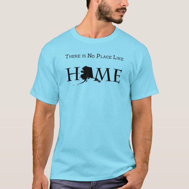 Camiseta Alasca Não Tem Lugar Como Casa (Frente)