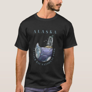 Camiseta Alasca - Oceano Pacífico - Criaturas do Mar Glacia