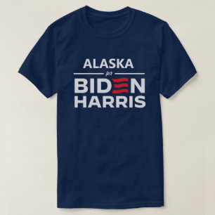 Camiseta Alasca para Biden Harris