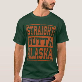Camiseta Alasca Saído diretamente do Alasca Garota vintage