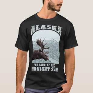 Camiseta Alasca, Terra Do Sol Da Meia-Noite
