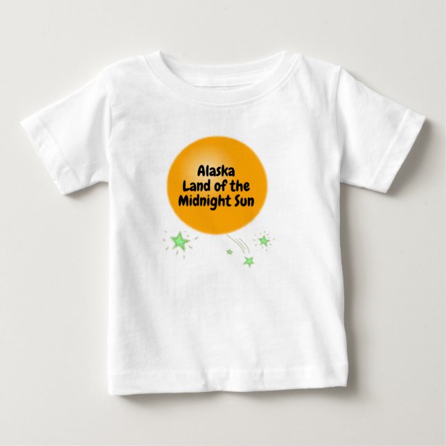 Camiseta Alasca Terra do Sol da Meia-Noite (Frente)