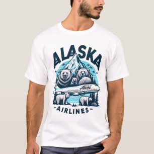 Camiseta Alaska Airlines