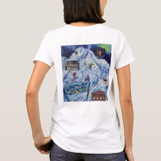 Camiseta Alaska Alyeska/t-shirt feminina Girdwood