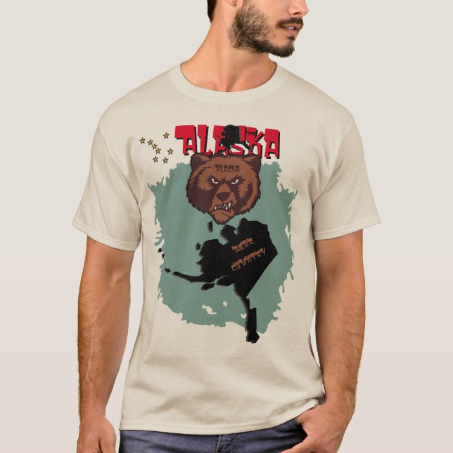 Camiseta Alaska Bear Country (Frente)