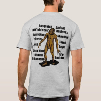 Camiseta Alaska Bigfoot no granito