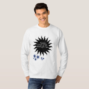 Camiseta Alaska Black Midnight Art Sun