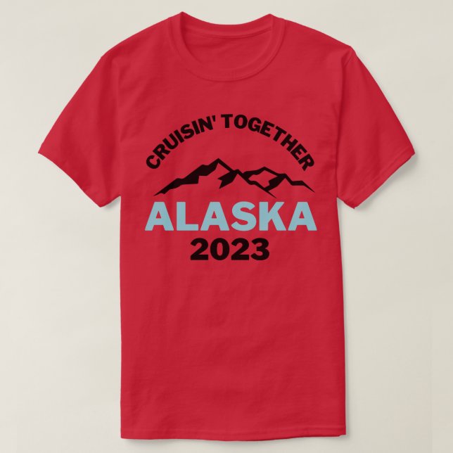 Camiseta Alaska Cruise (Frente do Design)