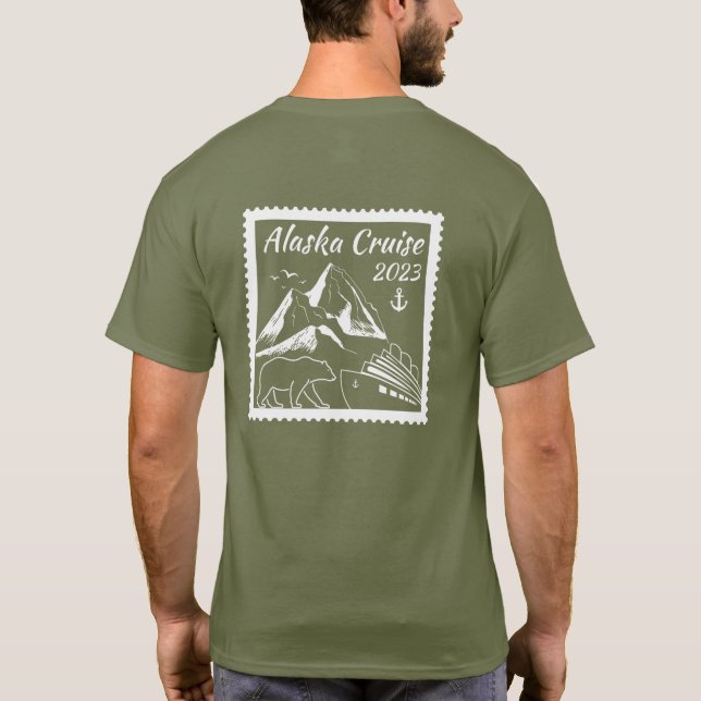 Camiseta Alaska Cruise 2023 Family Cruise 2 Sided (Verso)