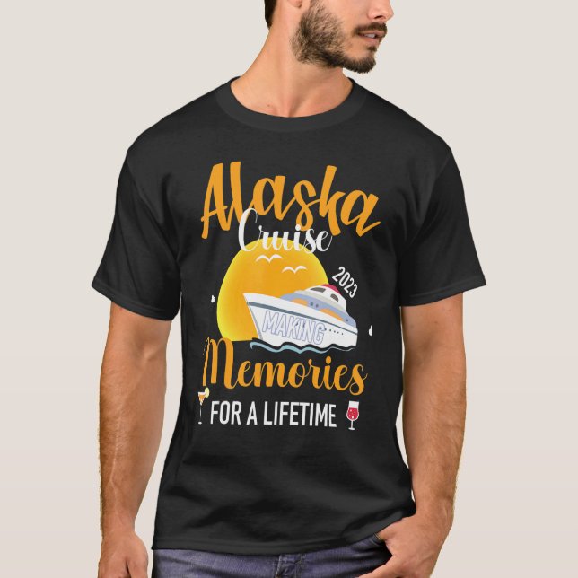 Camiseta Alaska Cruise 2023 Reunion Trip Memories For a Lif (Frente)