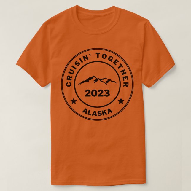 Camiseta Alaska Cruise 9 (Frente do Design)