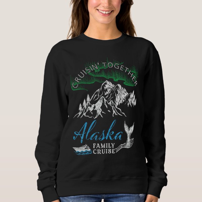 Camiseta Alaska Cruisin' Together Family Cruise North Light (Frente)