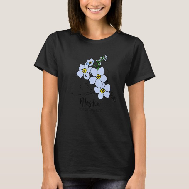 Camiseta Alaska esqueça que eu não sou florescente (Frente)