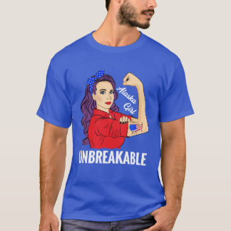 Camiseta Alaska Girl Unbreakable Women AK State Patriotic G
