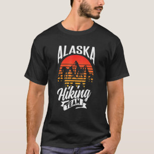 Camiseta Alaska Hiking Team Nature Hiker Hike