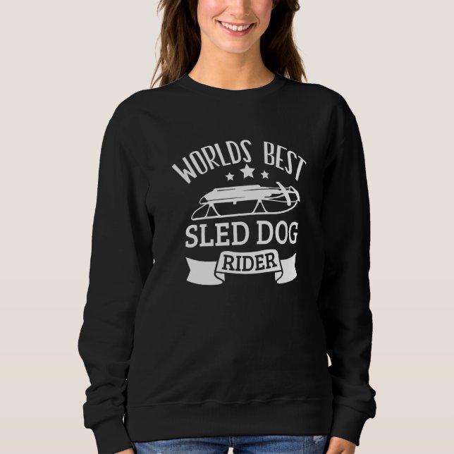 Camiseta Alaska husky sled dog racing and mushing  15 (Frente)