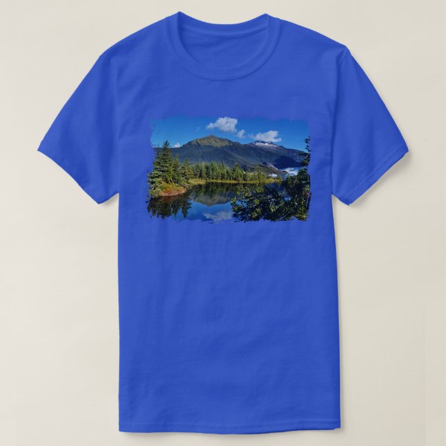 Camiseta Alaska Mendenhall Glacier TSirt (Frente do Design)