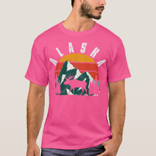 Camiseta Alaska Mountain Alaska Wildlife Alaska Lovers Hiki