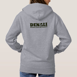 Camiseta Alaska. Parque nacional e conserva de Denali